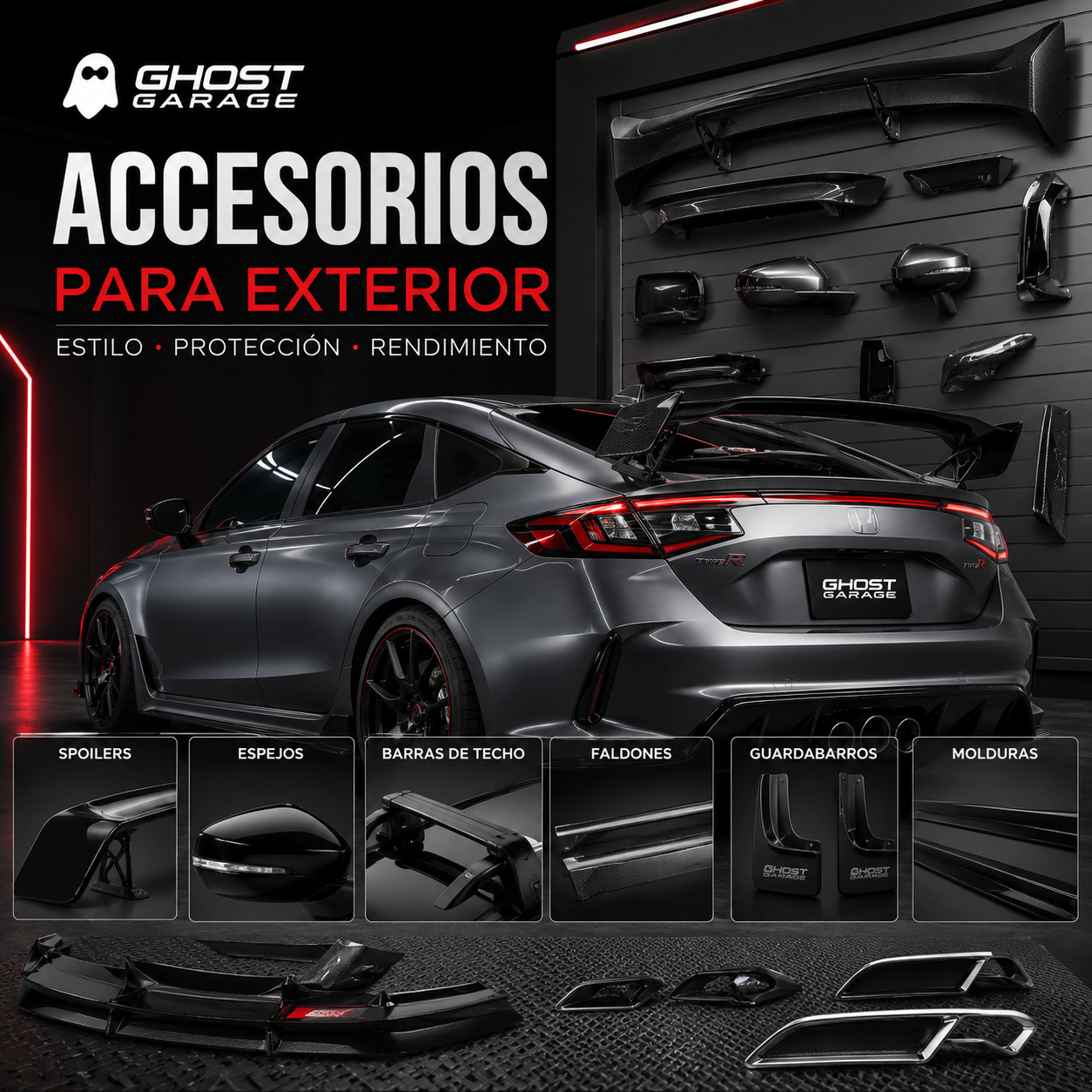 Accesorios para exterior